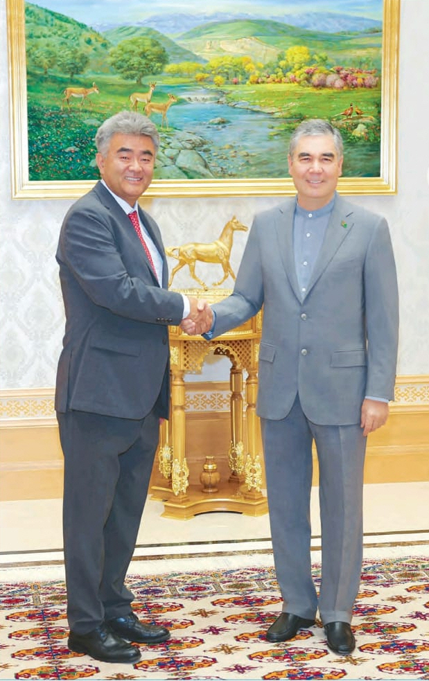 대우건설, 중앙아시아 문 두드린다…투르크메니스탄 지도자 예방