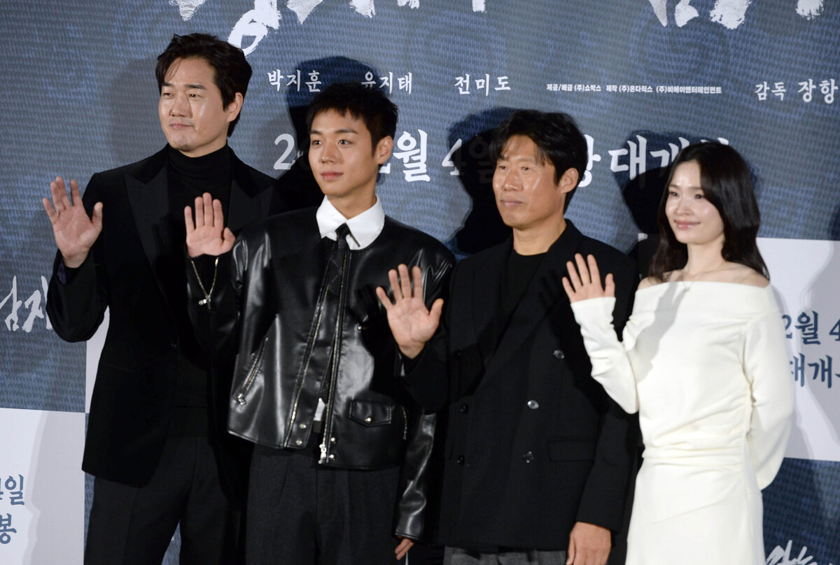 [SW포토] 영화 왕과 사는 남자 많은 관심 부탁해요 