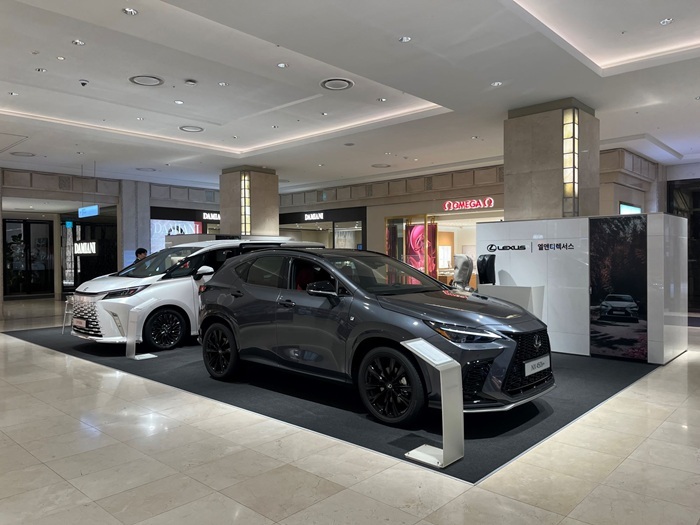 엘앤티렉서스, 현대백화점 목동점서 팝업 전시 