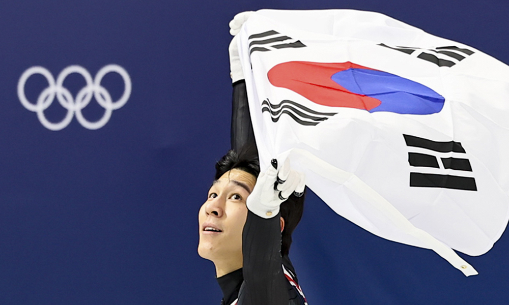 쇼트트랙 황대헌,  韓 5번째 메달 안겼다.