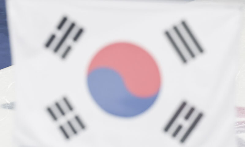 올림픽 시상식서 잘못된 태극기 게양 논란