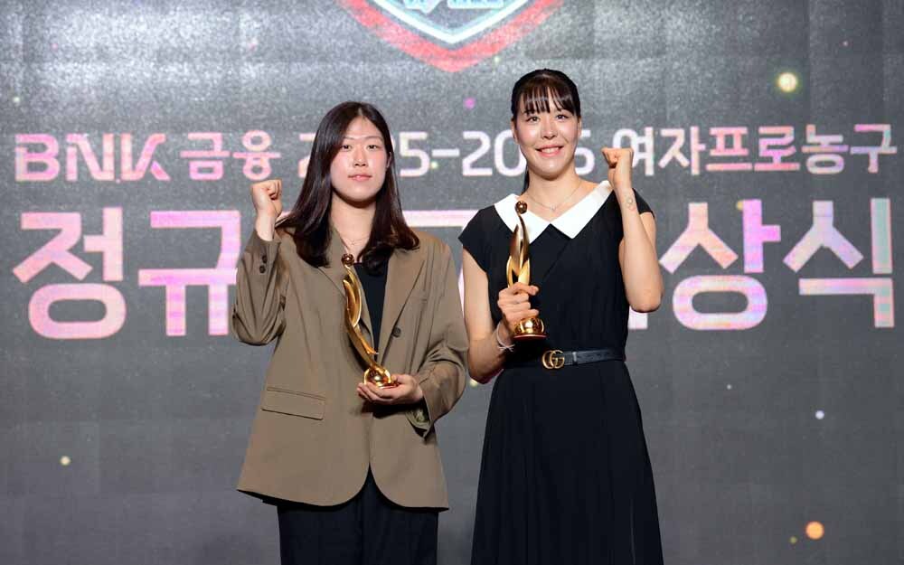 [SW포토]MVP와 신인상