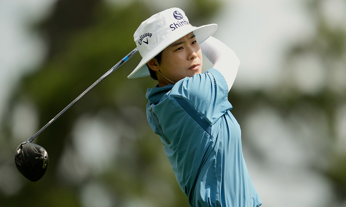 이소미, 메이저 대회 셰브론 첫날 공동 2위