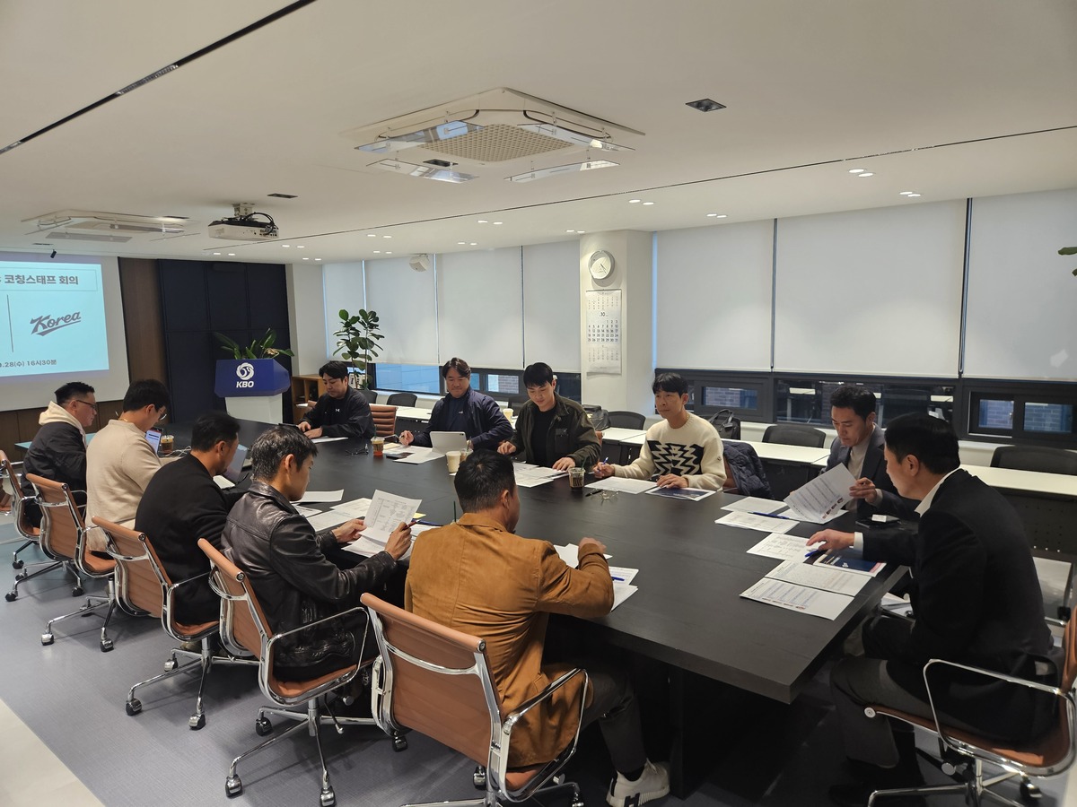 최원호호 국대 코치진 확정…APBC 담금질 돌입